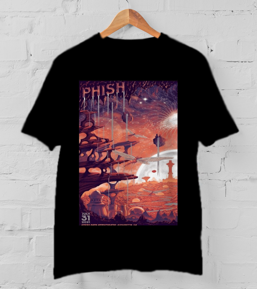 Phish Concert Alpharetta GA July 31 2021 T-Shirt