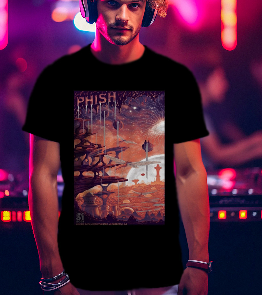 Phish Concert Alpharetta GA July 31 2021 T-Shirt