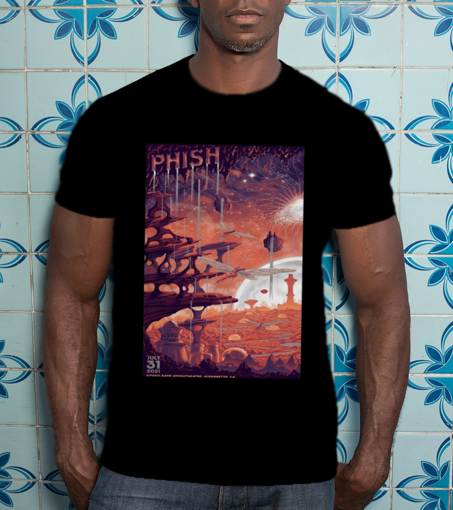 Phish Concert Alpharetta GA July 31 2021 T-Shirt