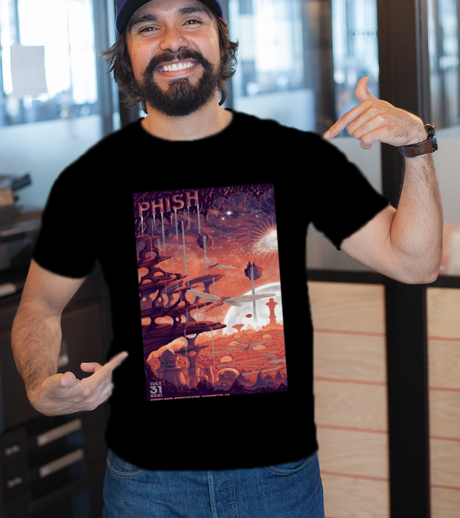 Phish Concert Alpharetta GA July 31 2021 T-Shirt