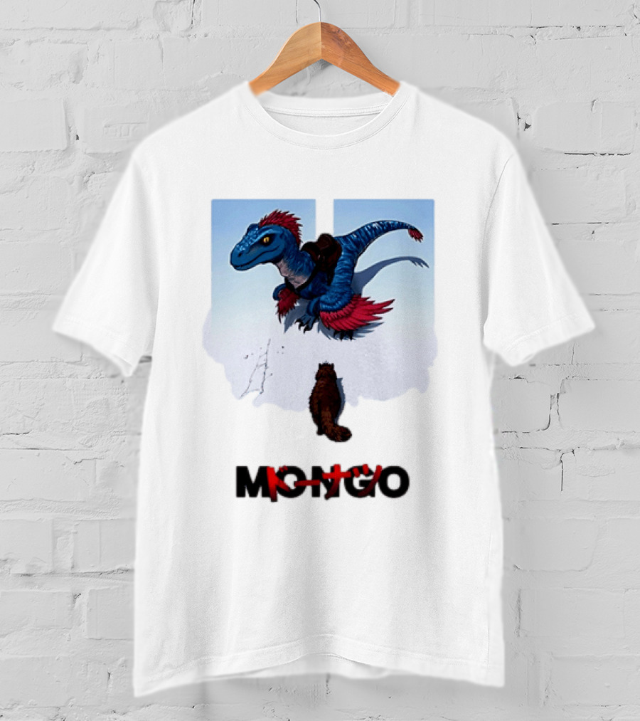 Mongo Raptor Cat Donatsu By U Mashermello Dinosaur T-Shirt