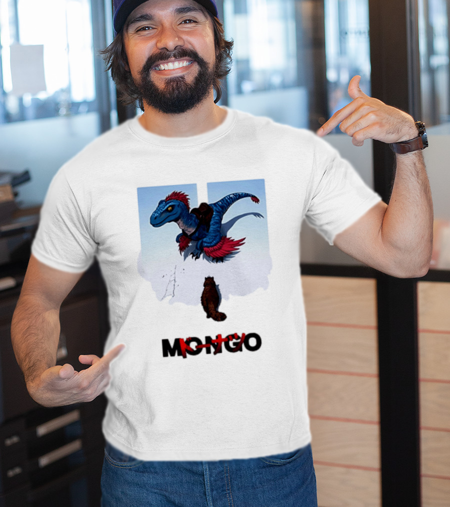 Mongo Raptor Cat Donatsu By U Mashermello Dinosaur T-Shirt