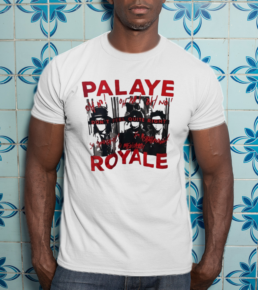 Palaye Royale Don't Feel Quite Right Oh No So Unsatisfied Misunderstood Mediocre T-Shirt