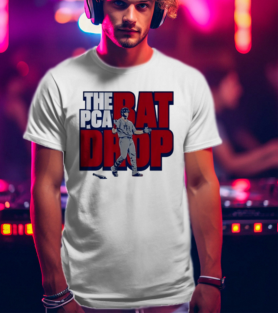 The PCA Bat Drop Pete Crow Armstrong Chicago Cubs T-Shirt