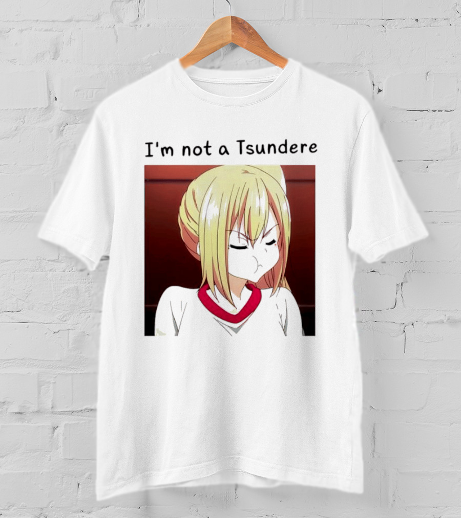 I'm Not A Tsundere Mai Kawakami Anime Character Expression T-Shirt