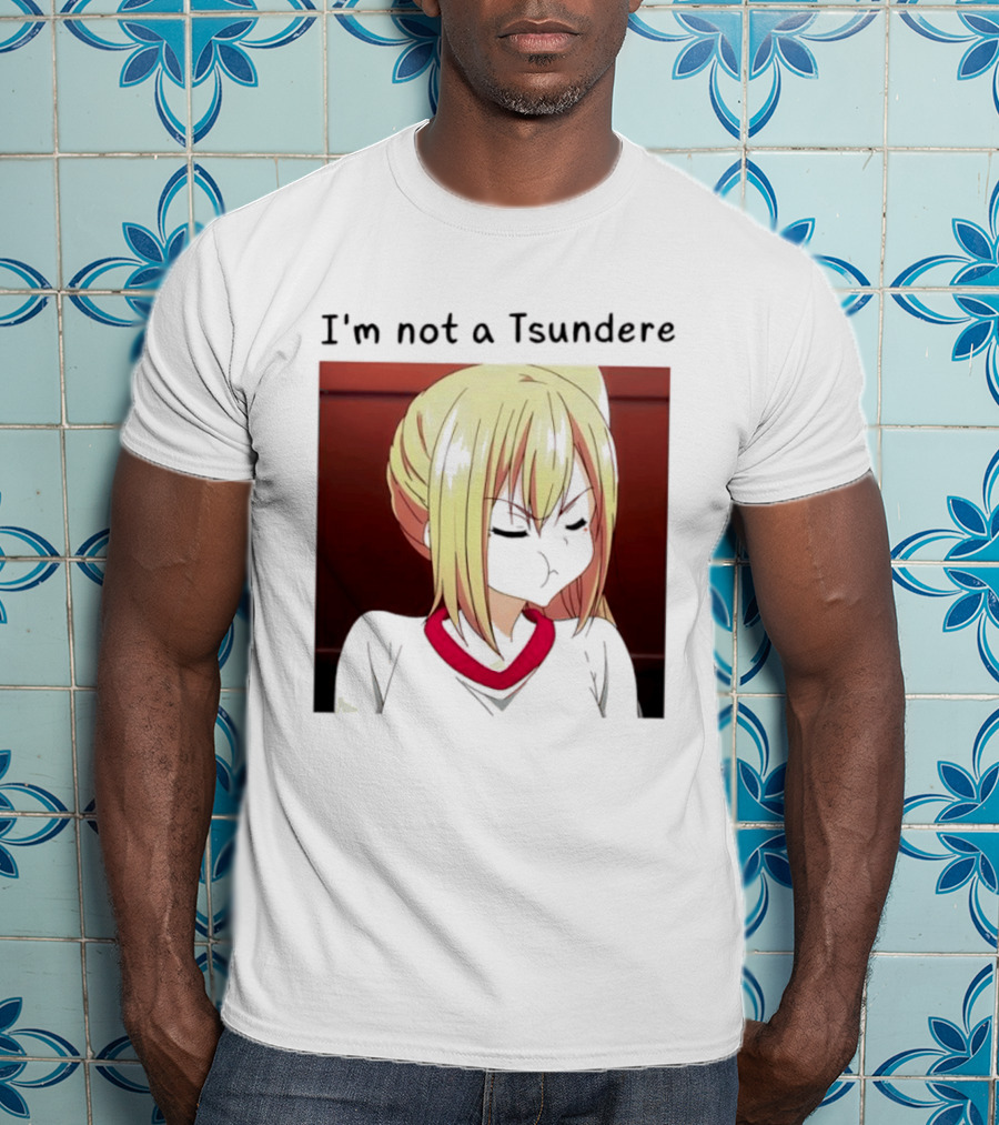 I'm Not A Tsundere Mai Kawakami Anime Character Expression T-Shirt