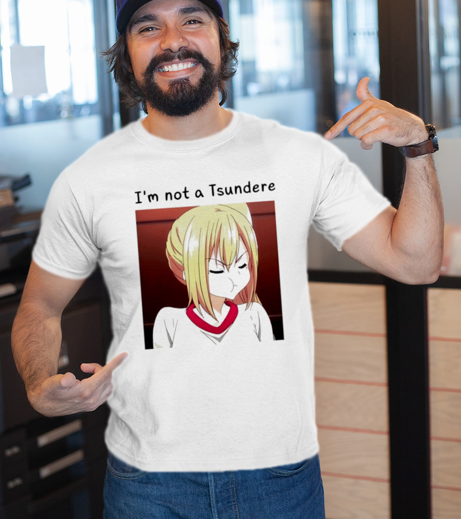 I'm Not A Tsundere Mai Kawakami Anime Character Expression T-Shirt