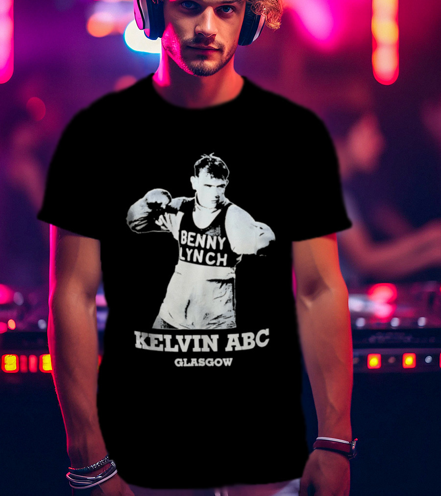 Benny Lynch Kelvin ABC Glasgow Boxing Legend T-Shirt