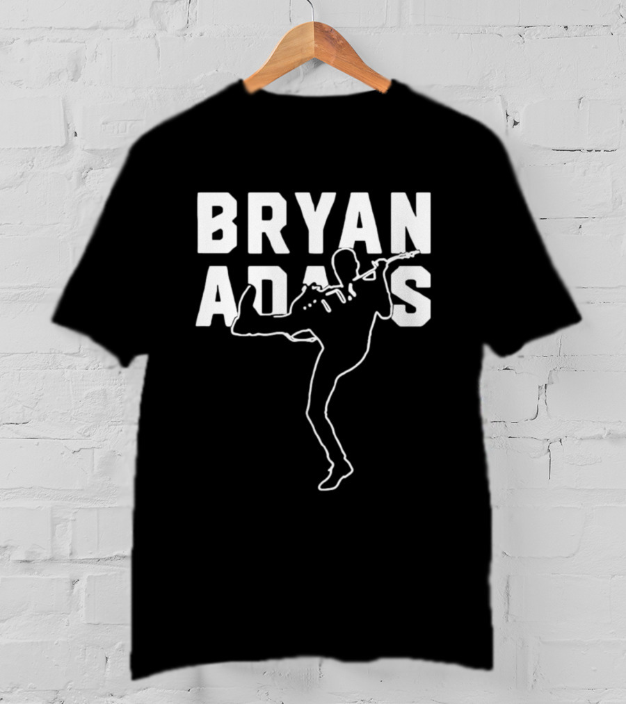 Bryan Adams Guitarist Rock Music T-Shirt