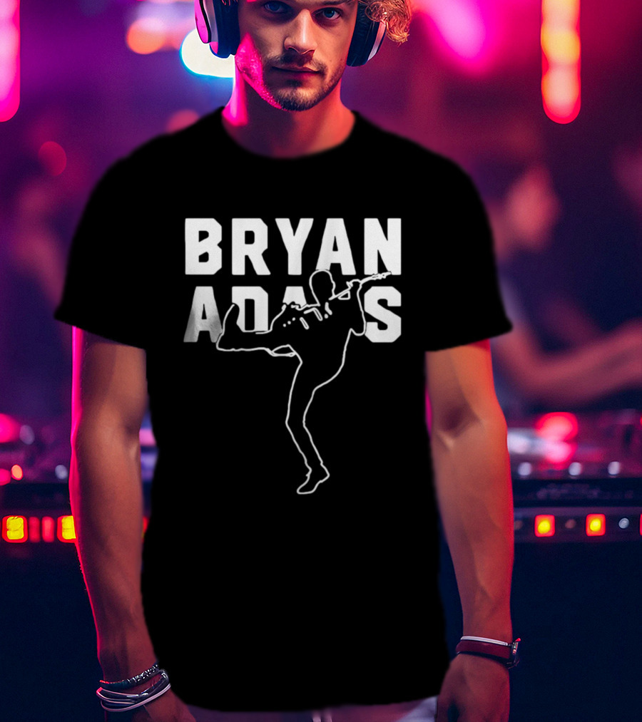 Bryan Adams Guitarist Rock Music T-Shirt