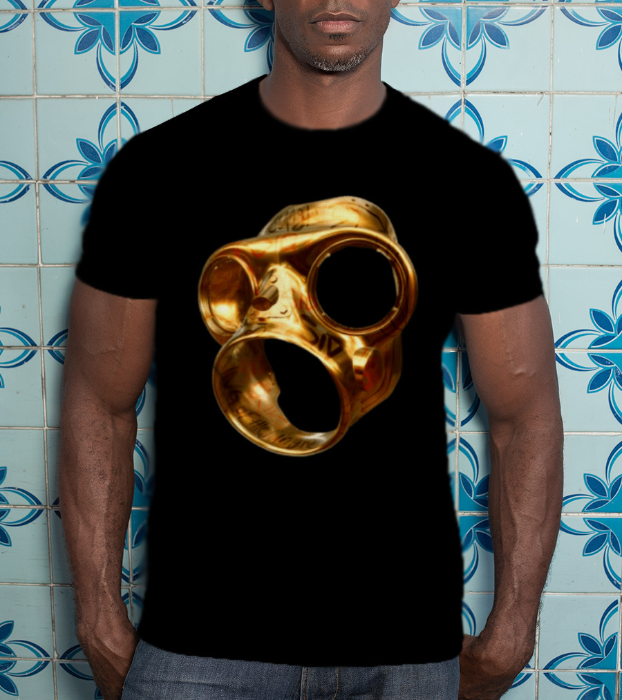 Sid The 3Rd Shop Store Gold Mask Ring T-Shirt
