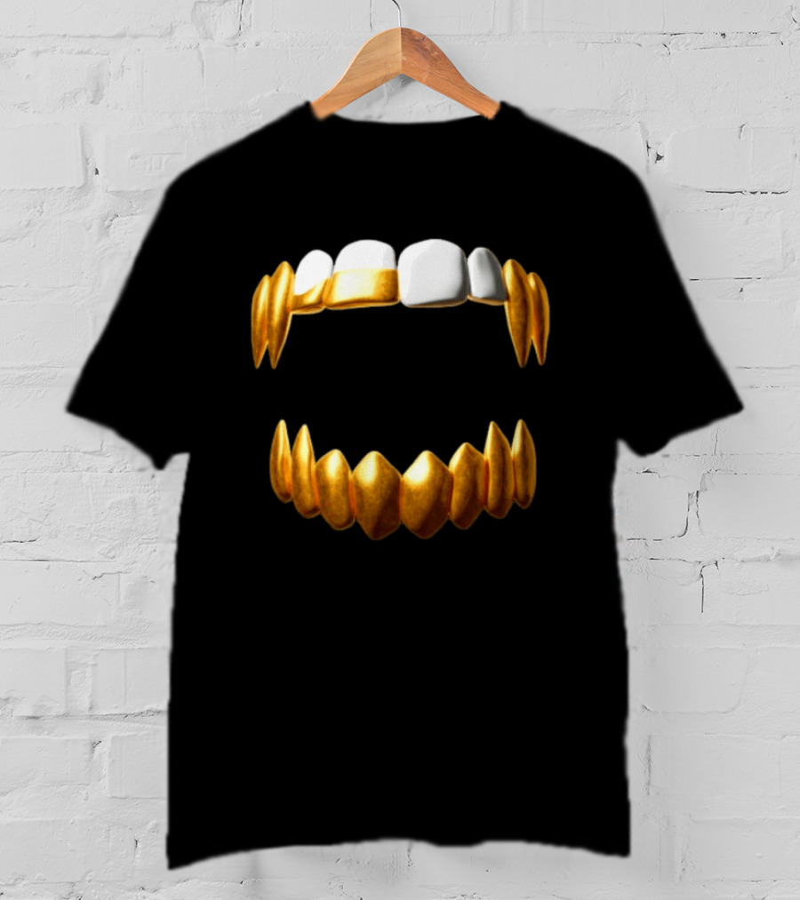 Sid The 3Rd Shop Store Gold Teeth Grillz T-Shirt