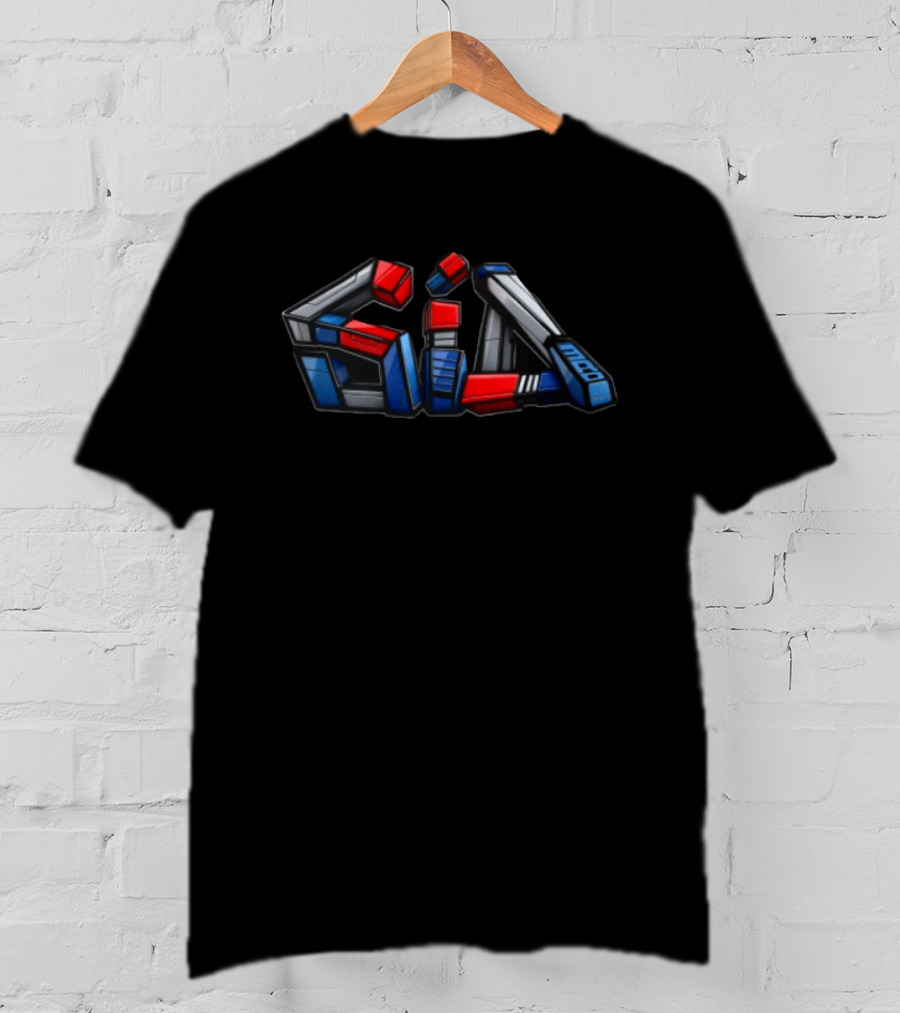 Sid The 3Rd Shop Store Transformer Sid Robot Letters T-Shirt