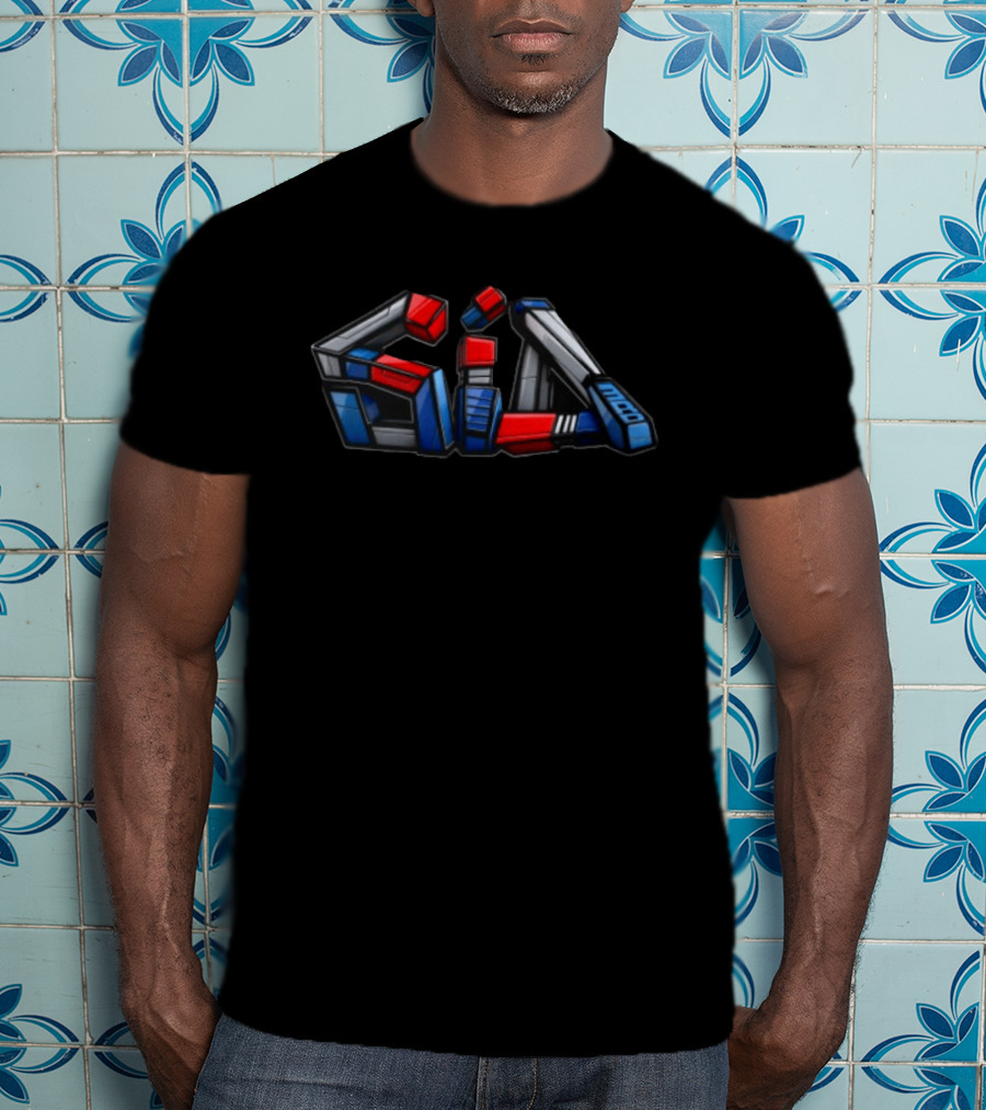 Sid The 3Rd Shop Store Transformer Sid Robot Letters T-Shirt