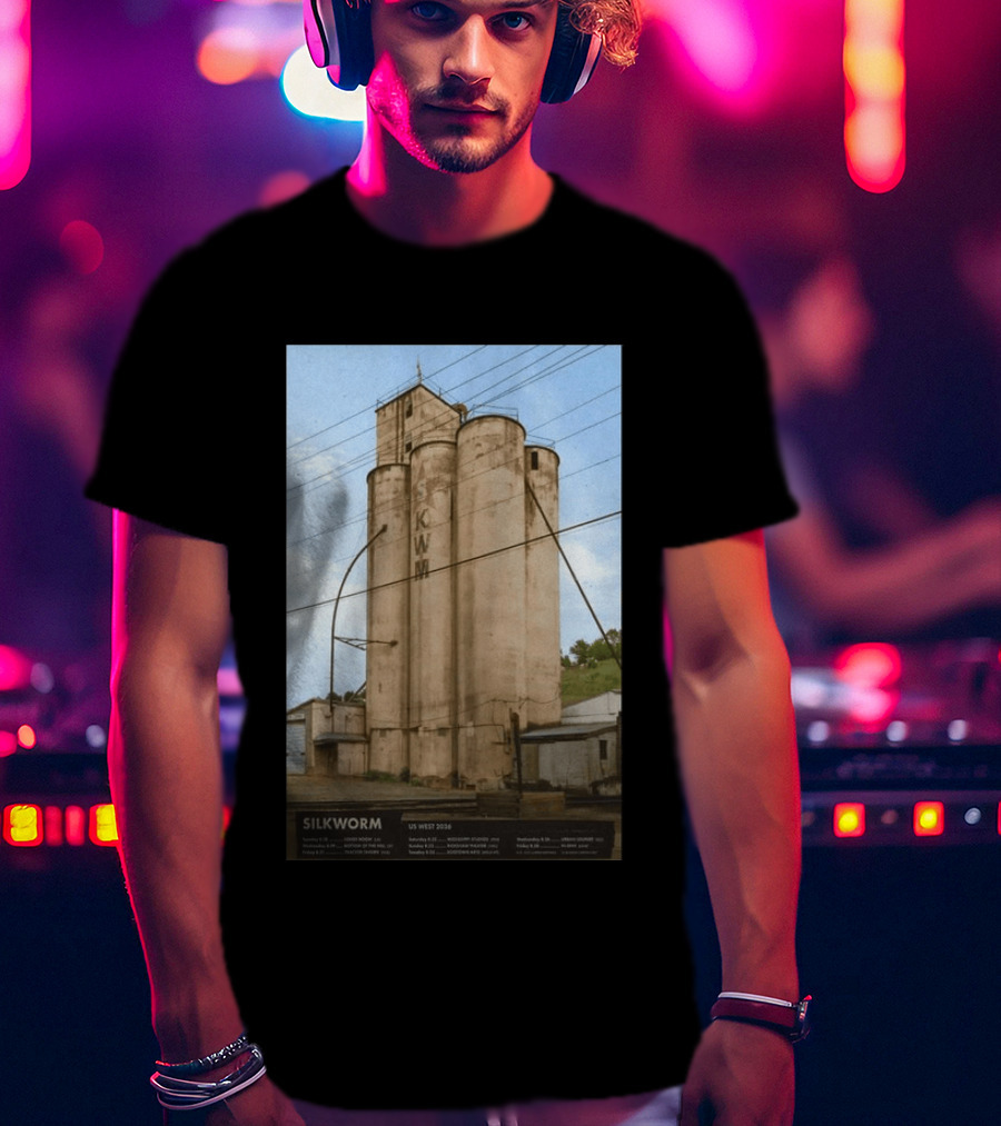 Silkworm Skwm Us West 2026 Tour Shows Venues Dates T-Shirt