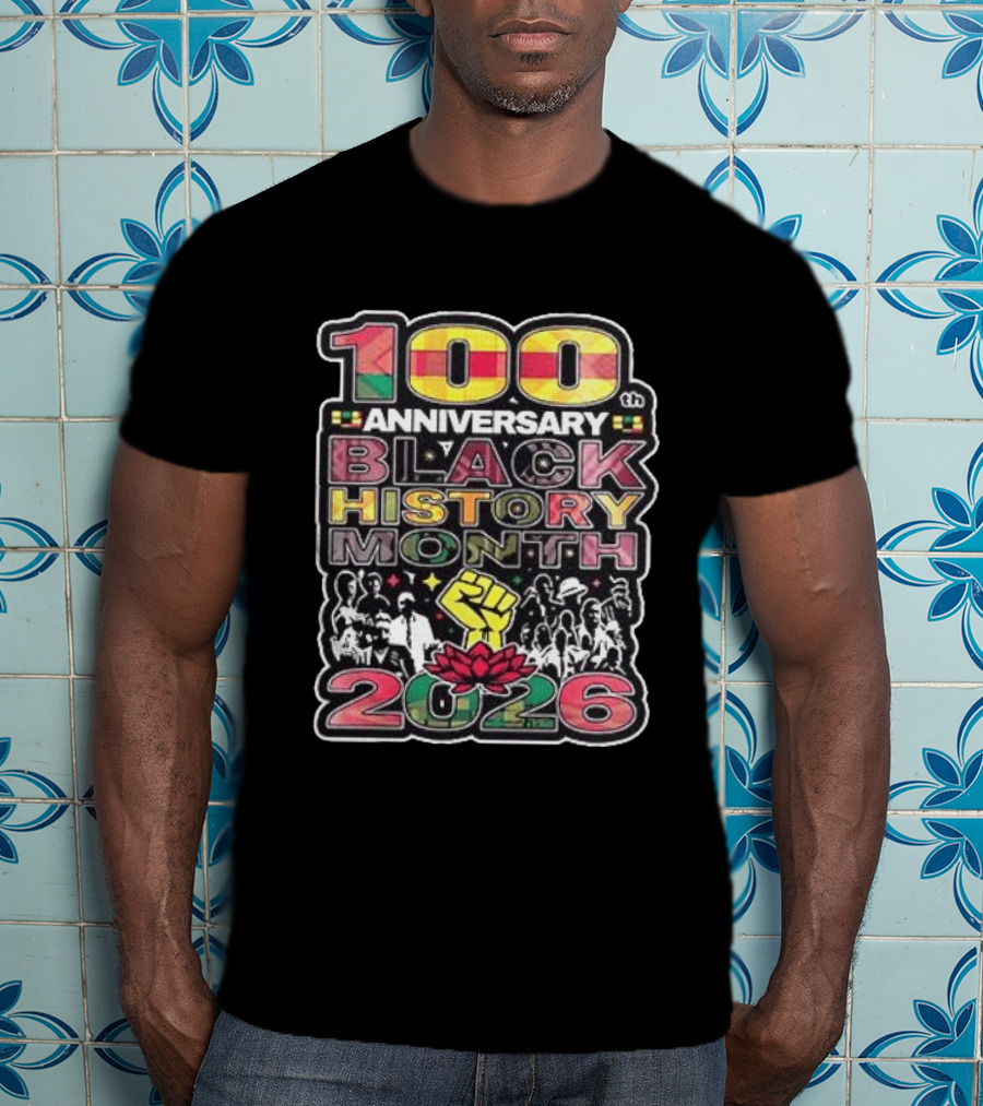 100th Anniversary Black History Month 1926 2026 St Louis Cardinals T-Shirt