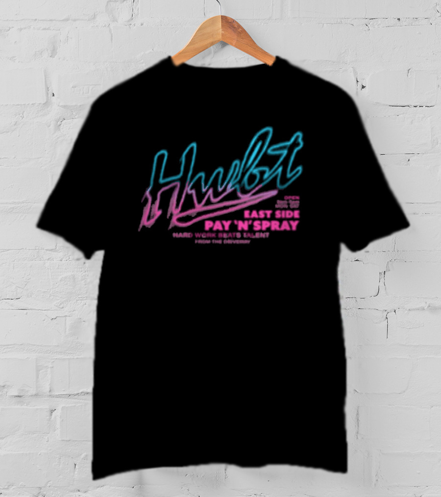 Hwbt Store East Side Oversized Lost And Found Hard To Pretend Knowing Me Knowing You T-Shirt