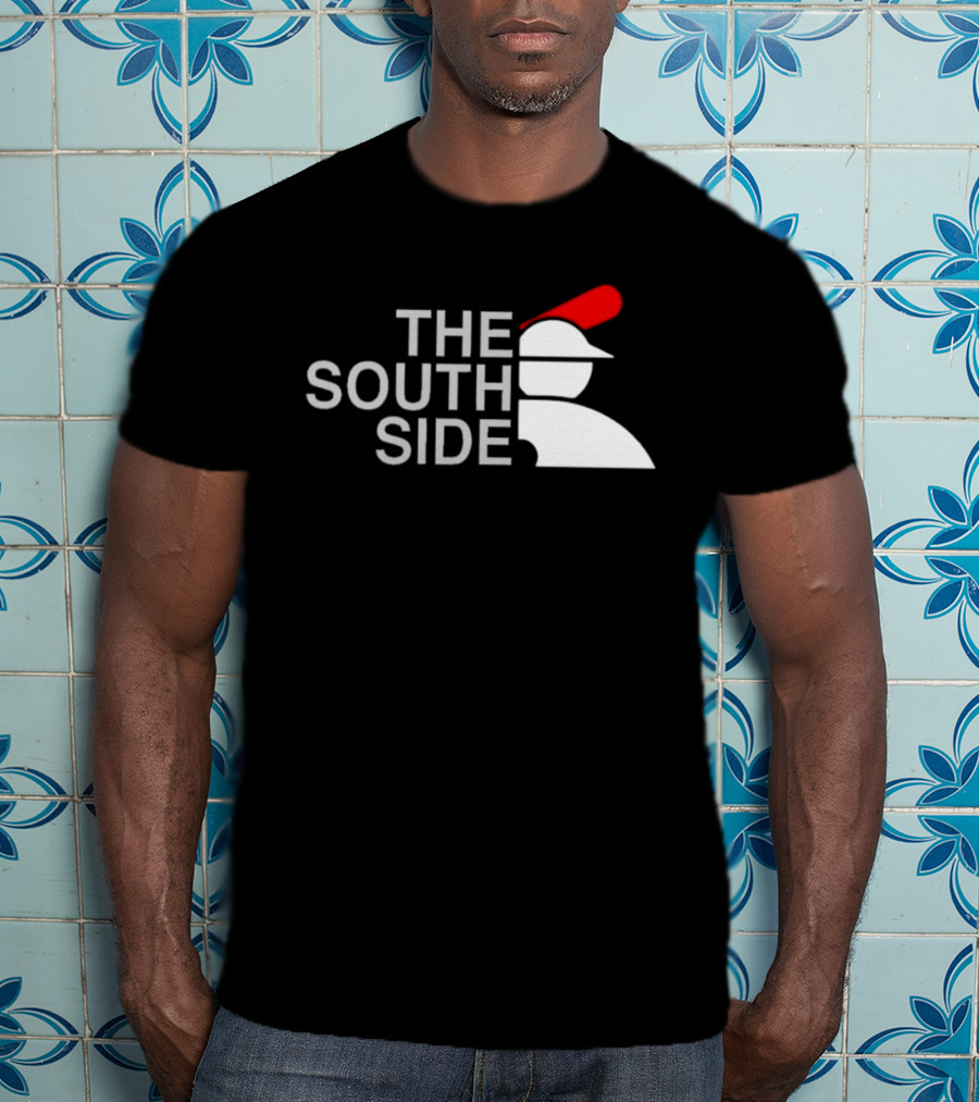The South Side Baseball Icon With Red Cap T-Shirt