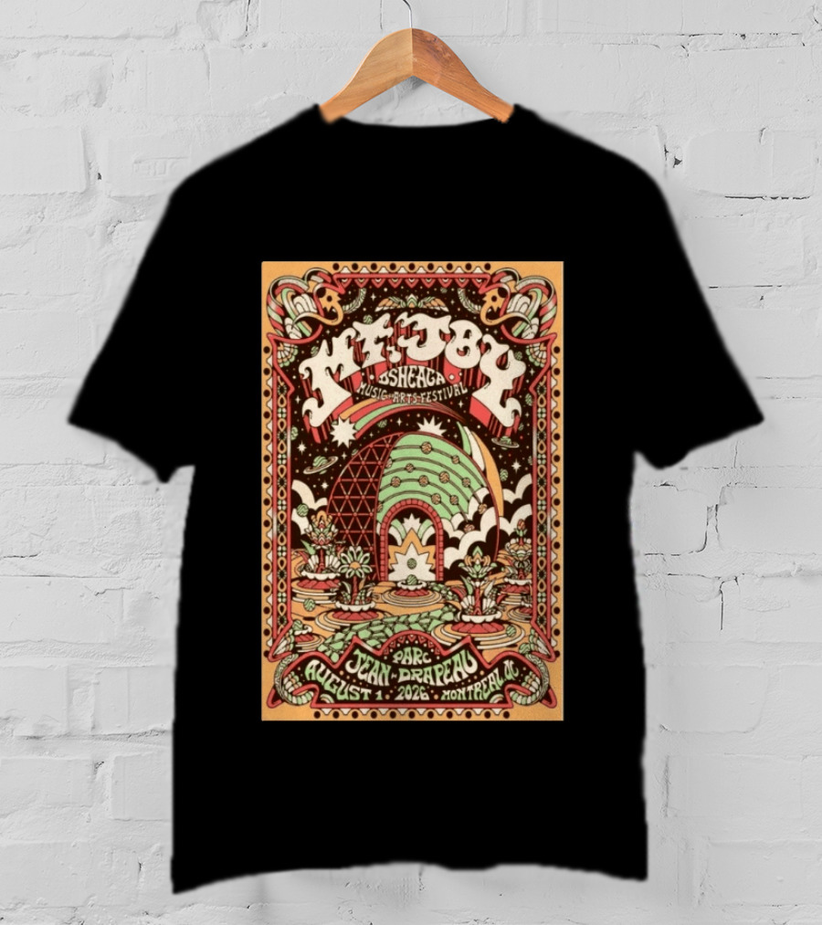MT. Joy Osheaga Music Arts Festival August 1 2026 Parc Jean Drapeau Montreal T-Shirt
