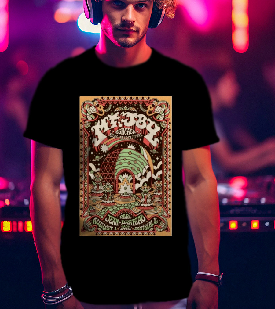 MT. Joy Osheaga Music Arts Festival August 1 2026 Parc Jean Drapeau Montreal T-Shirt