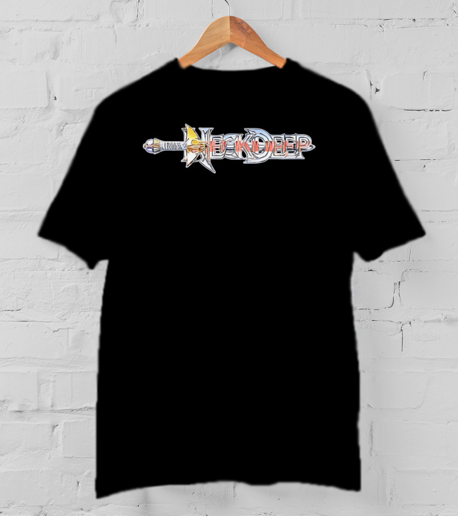 Neck Deep Sword Pop Punk Alternative Rock T-Shirt