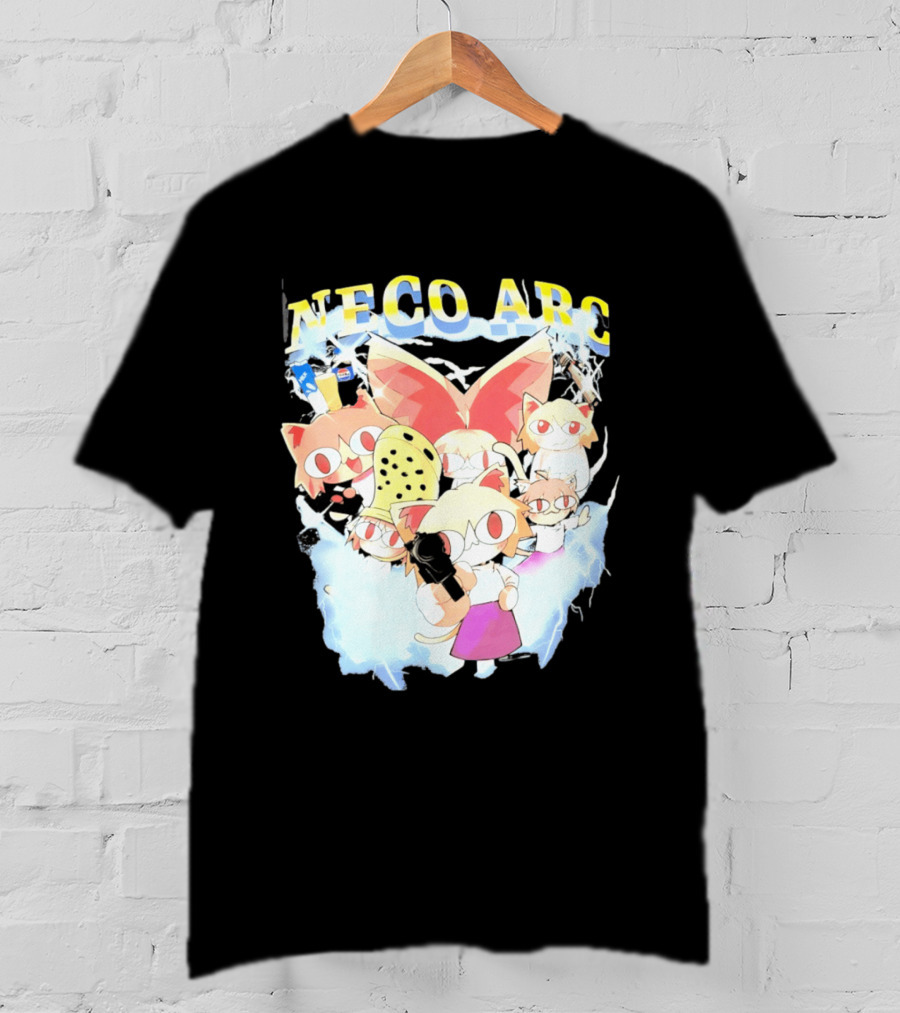 Neco Arc Tsukihime Type Moon Anime Character Collection T-Shirt