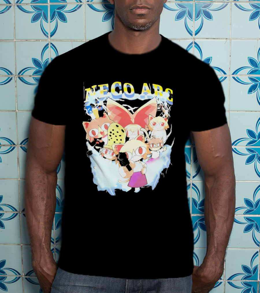 Neco Arc Tsukihime Type Moon Anime Character Collection T-Shirt