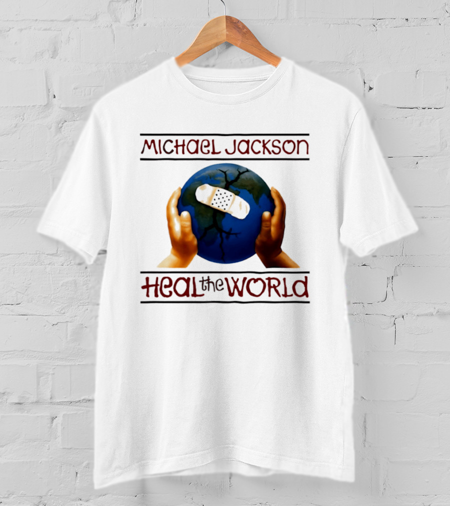 Michael Jackson Heal The World King Of Pop T-Shirt