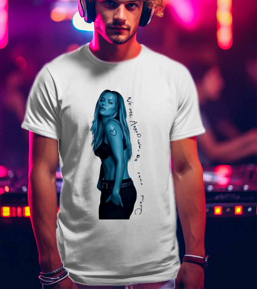 Karol G No Me Arrepiento De Ser De Tanto Blue T-Shirt