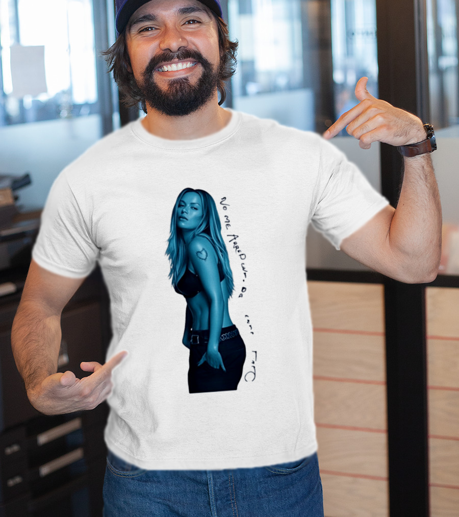 Karol G No Me Arrepiento De Ser De Tanto Blue T-Shirt