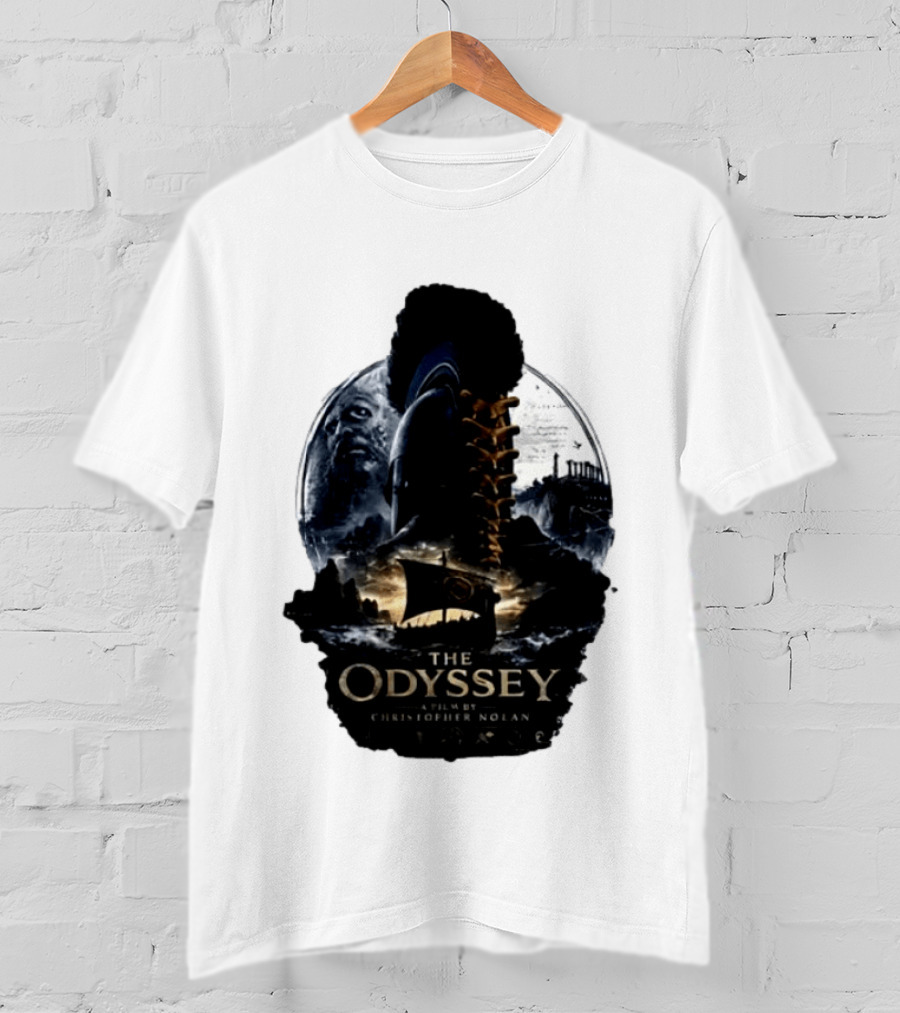 The Odyssey Film By Christopher Nolan Featuring Odysseus Mythical Hero T-Shirt