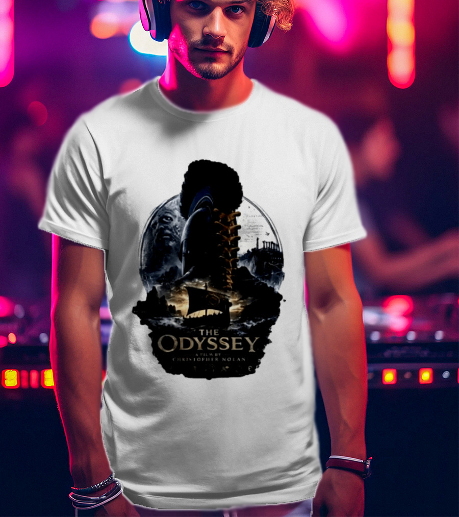 The Odyssey Film By Christopher Nolan Featuring Odysseus Mythical Hero T-Shirt