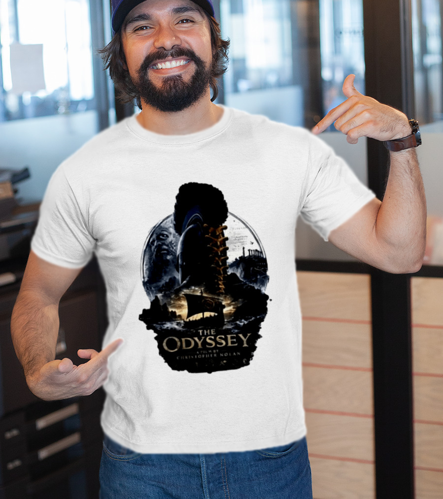 The Odyssey Film By Christopher Nolan Featuring Odysseus Mythical Hero T-Shirt