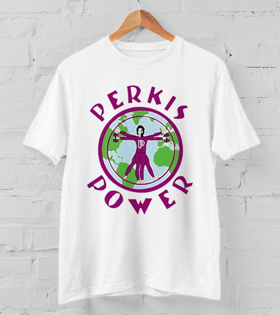 Perkis Power Tony Perkis Fitness Heavyweights Logo Circle T-Shirt