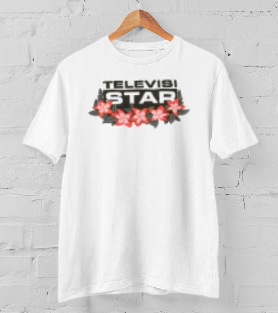 Televisi Star Island Bloom White Catalog Store T-Shirt