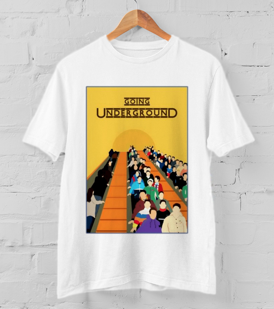 The Jam Going Underground Mod Culture Casuals Terrace Youth Football T-Shirt
