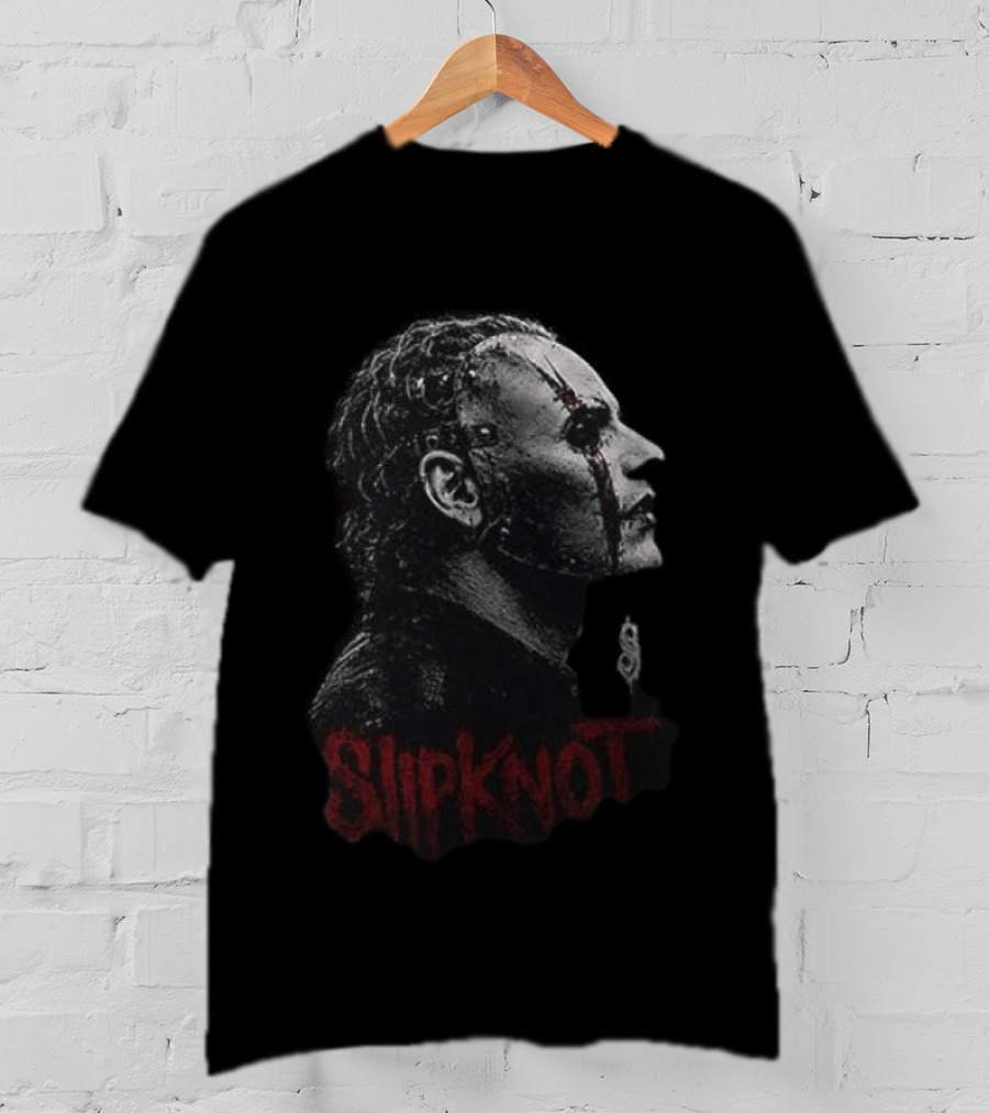 Slipknot People Like Sht Duality Band Mask Profile T-Shirt