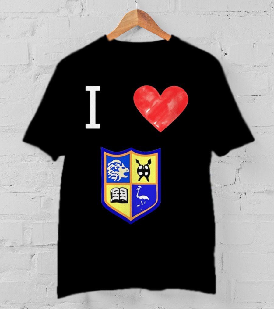 I Love University Of Zimbabwe UZ Harare Lion Emblem Crest T-Shirt