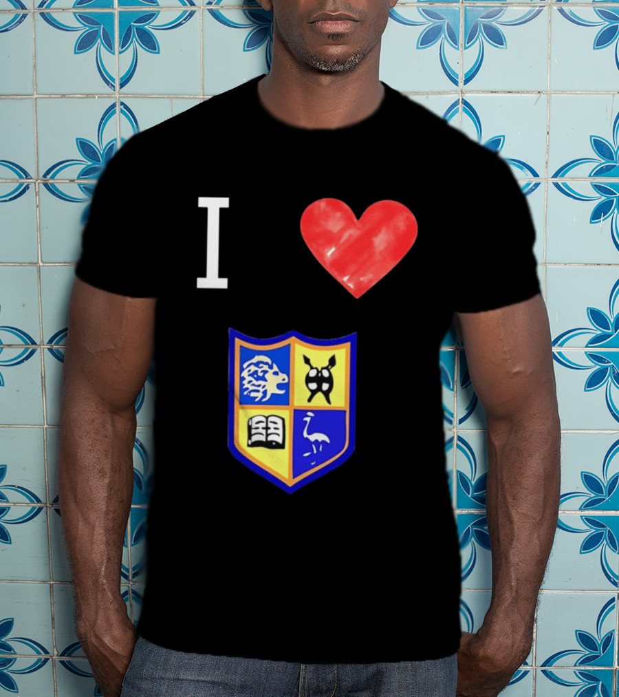 I Love University Of Zimbabwe UZ Harare Lion Emblem Crest T-Shirt