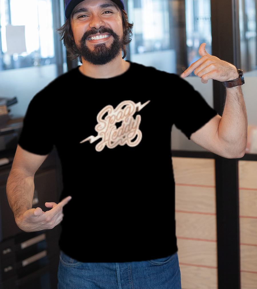 Kt8 Store Spag Heddy E=Mcolander Black Lightning T-Shirt