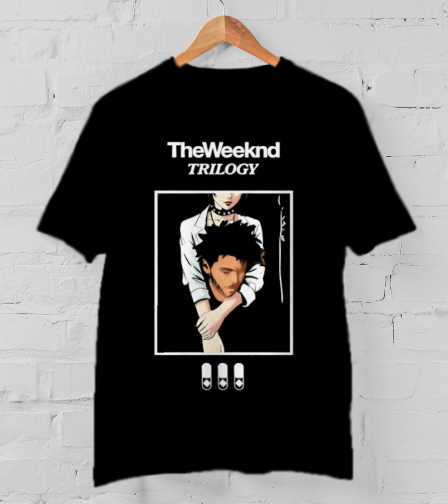 The Weeknd Trilogy Misato Katsuragi Evangelion Neon Genesis T-Shirt