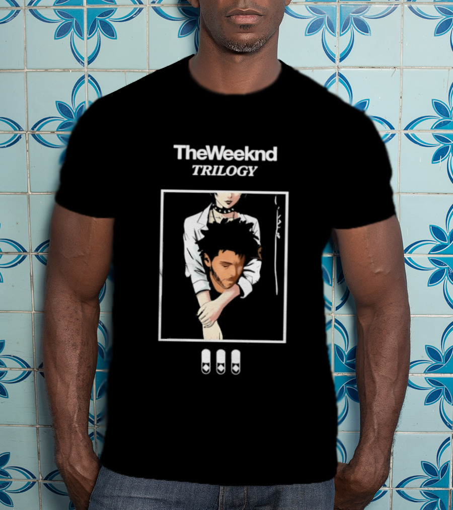 The Weeknd Trilogy Misato Katsuragi Evangelion Neon Genesis T-Shirt