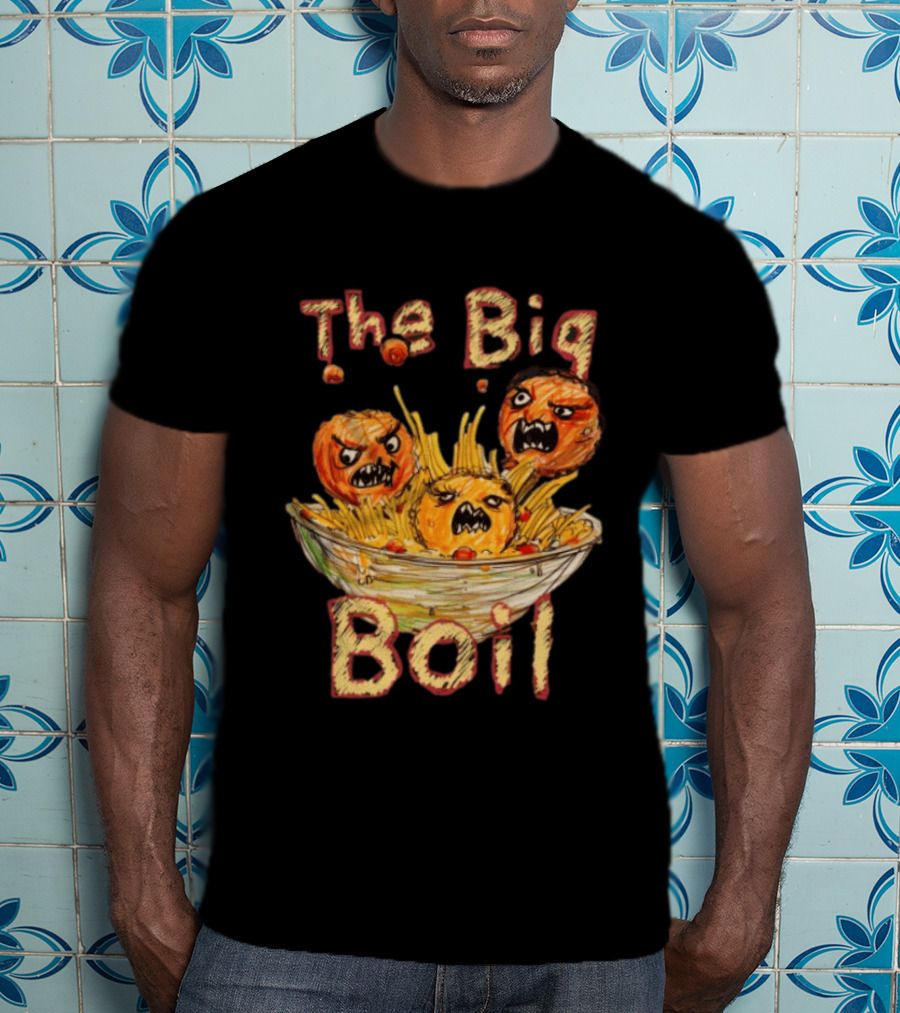 Kt8 Store Spag Heddy The Big Boil Scribble Black T-Shirt