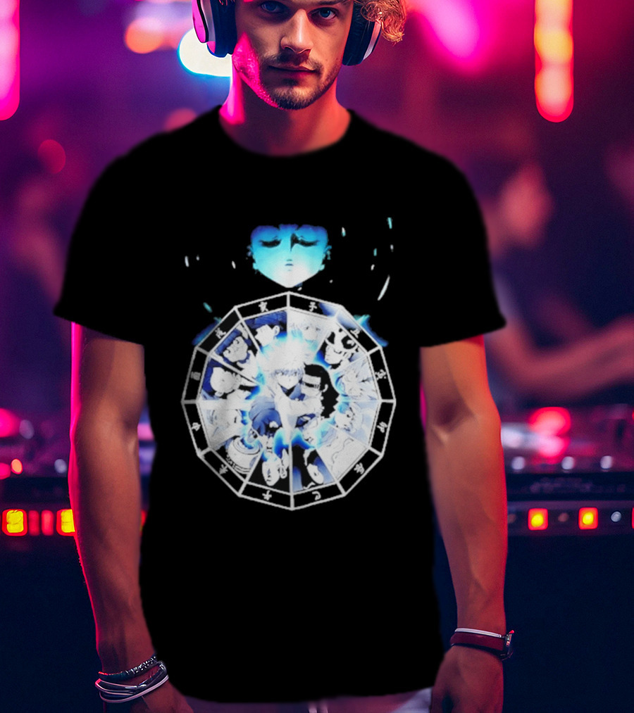 Hunter X Hunter Killua And Alluka Zodiac Wheel Anime T-Shirt