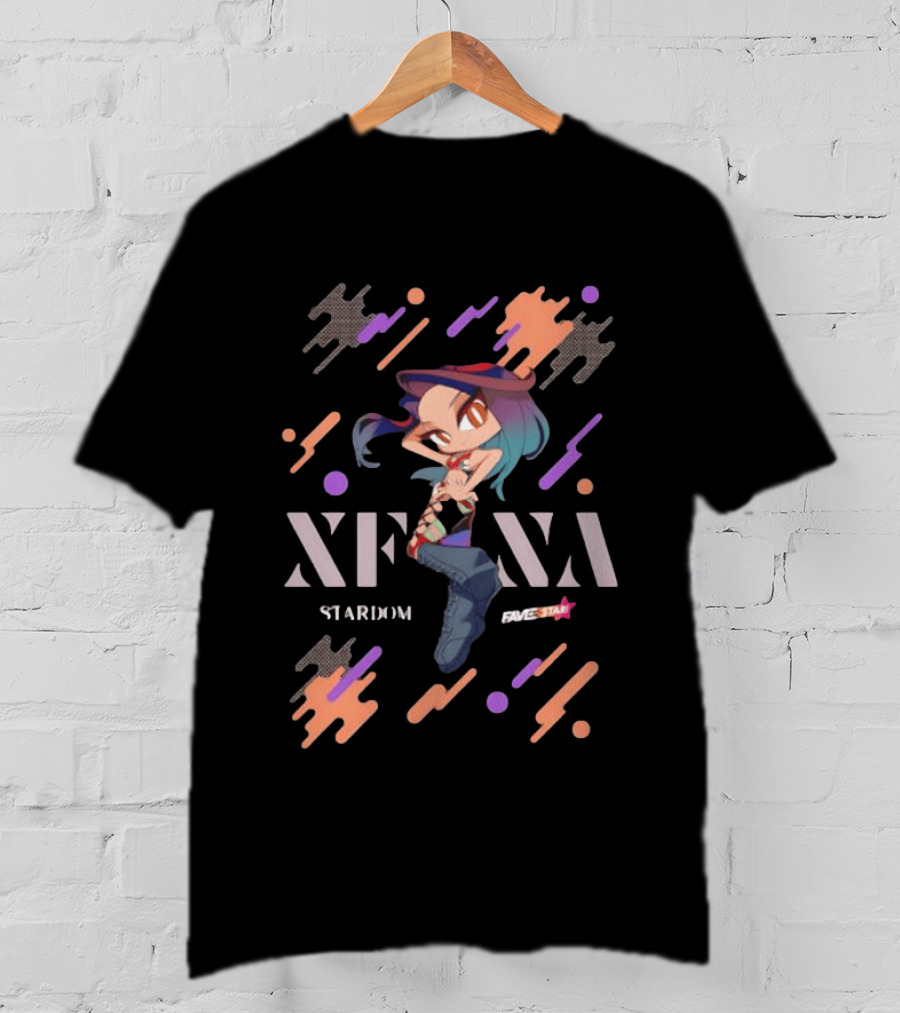 Xena Stardom Fave Star Chibi Wrestler T-Shirt