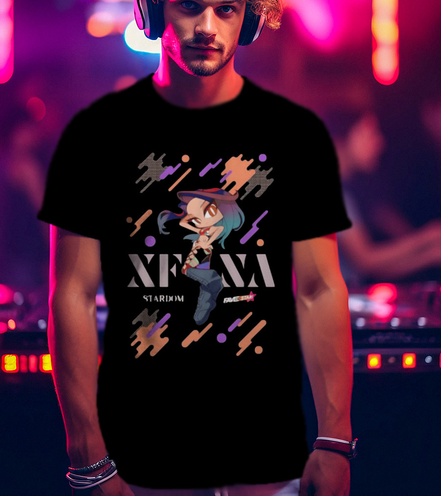 Xena Stardom Fave Star Chibi Wrestler T-Shirt