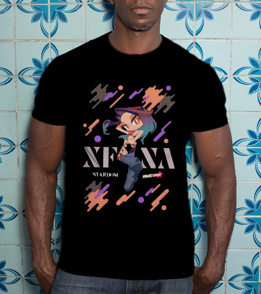 Xena Stardom Fave Star Chibi Wrestler T-Shirt