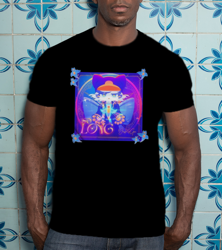 So Long YonKaGor Vibrant Anime Cat With Butterfly Aura T-Shirt