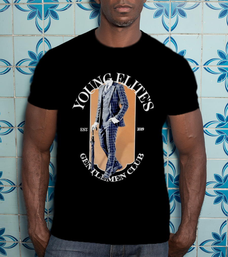 Young Elite's Gentlemen Club Est 2019 Suit T-Shirt