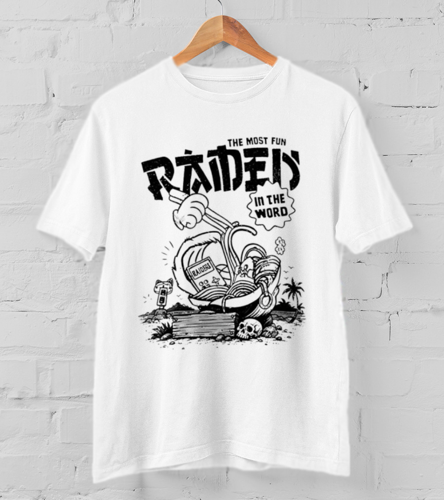 Las Vegas Raiders The Most Fun Ramen In The World T-Shirt